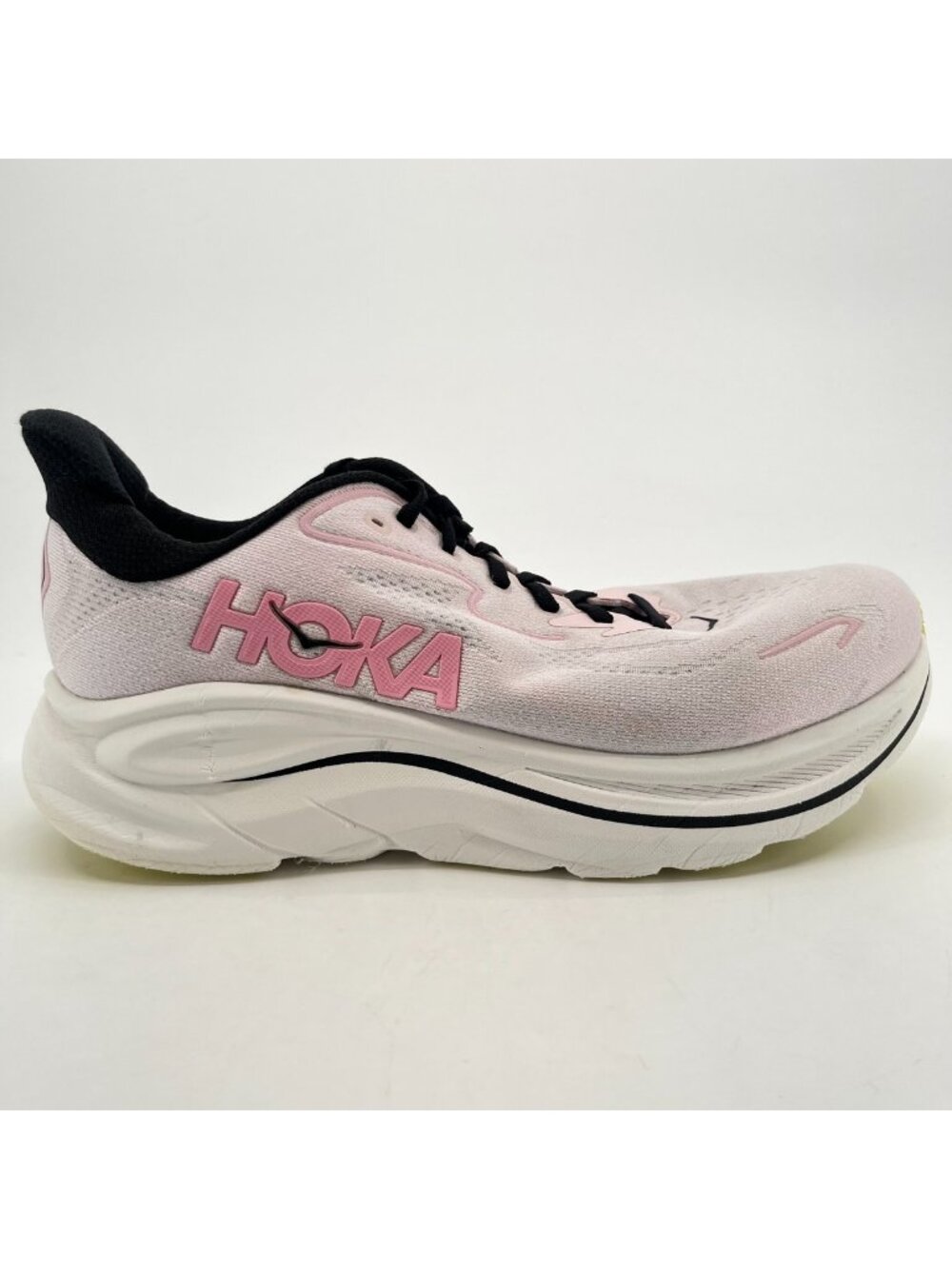 Hoka One One Clifton 10 Womens Size 10.5D Pink Athletic Running Shoes Sneakers